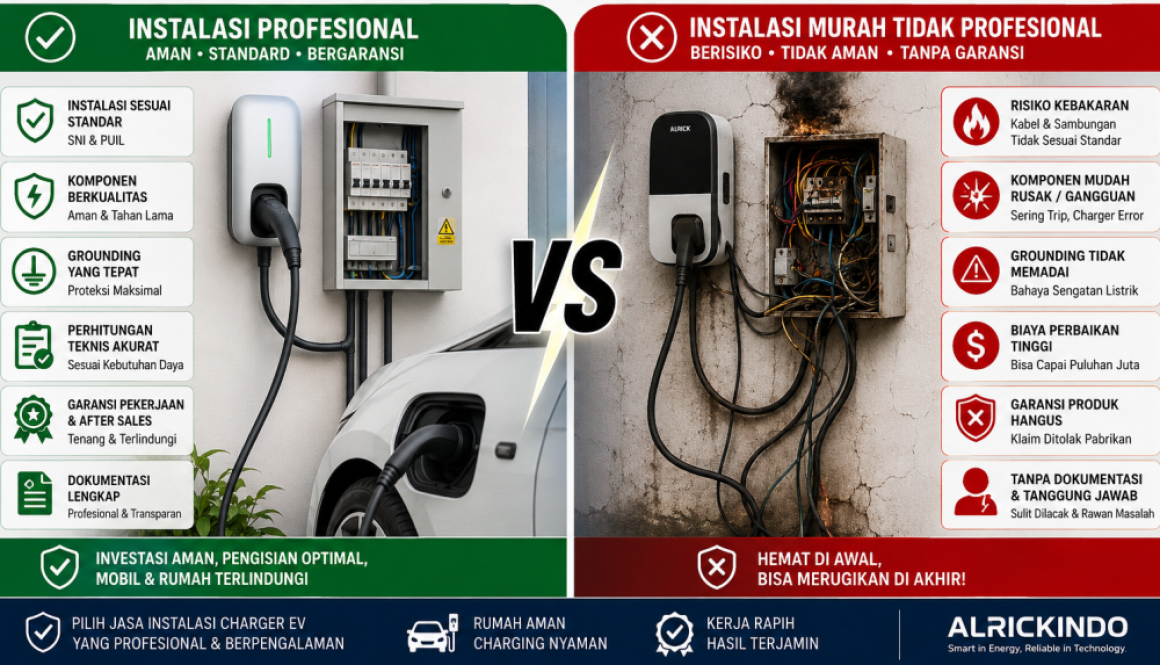 Awas Rugi Ratusan Juta! Bahaya Mengintai di Balik Jasa Pasang Charger EV Murah